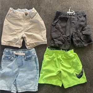 Nike Kids Neon Green Active Shorts